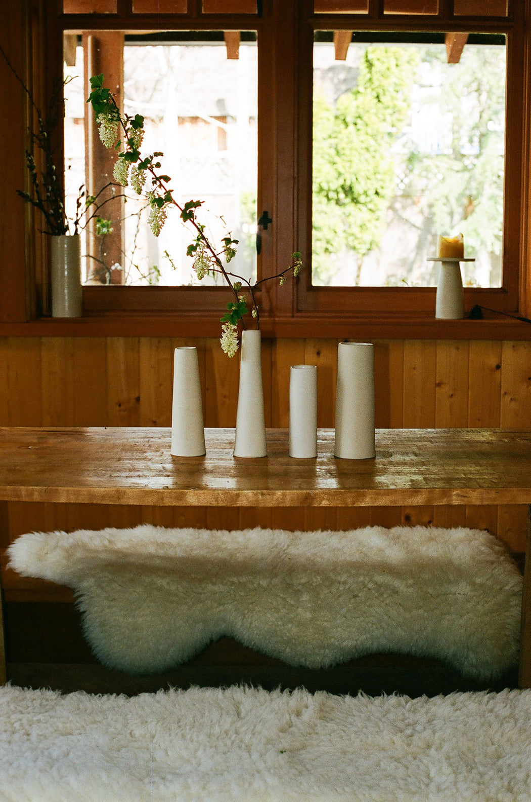 Canadian Sheepskin - curly white